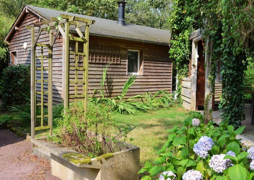 Chalet Cosy Au Coeur De La Foret De Broceliande Beignon Bagian luar foto