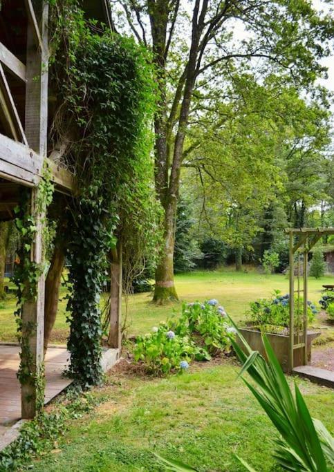 Chalet Cosy Au Coeur De La Foret De Broceliande Beignon Bagian luar foto